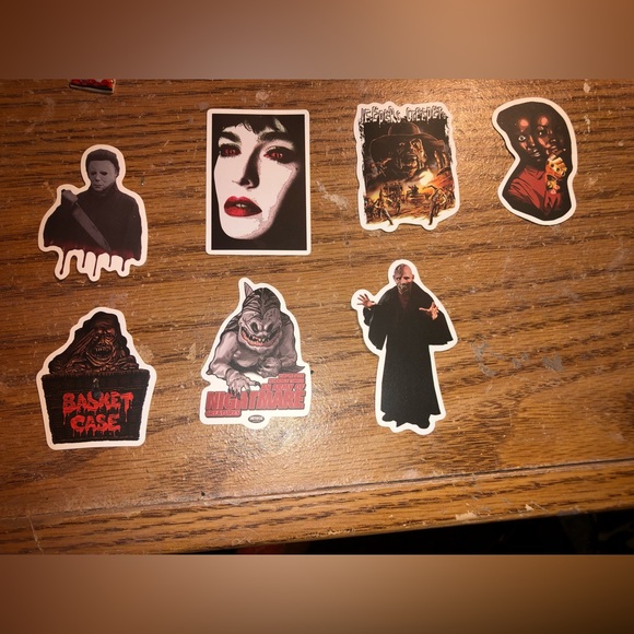 Horror themed stickers - Picture 1 of 1